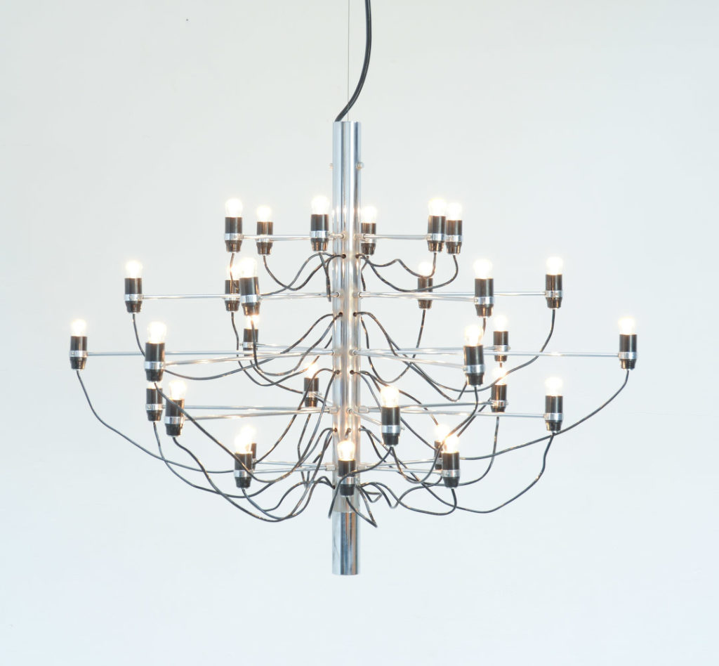 Chandelier Model 2097/30 by Gino Sarfatti for Arteluce