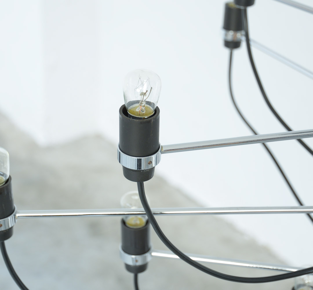 Chandelier 2097/30 by Gino Sarfatti for Arteluce