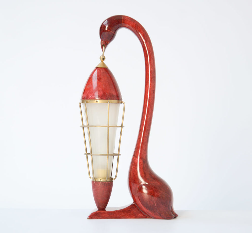 table lamp, Aldo Tura,