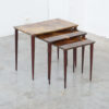 Set of 3 Nesting Tables by Aldo Tura