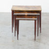 Set of 3 Nesting Tables by Aldo Tura
