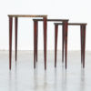 Set of 3 Nesting Tables by Aldo Tura