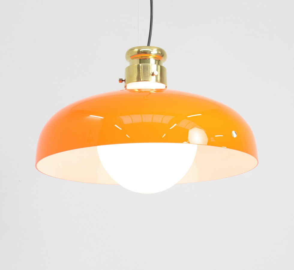 Murano Glass Pendant Lamp by Alessandro Pianon for Vistosi, 1962