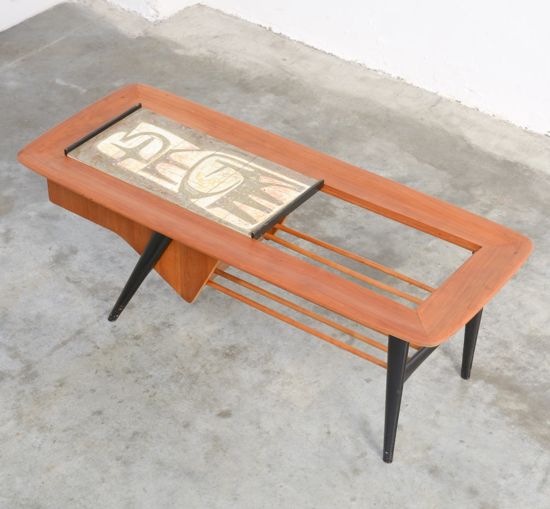 Magnificent Bar Table by Alfred Hendrickx for Belform, 1956