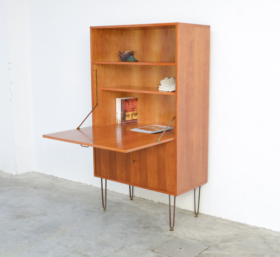 1950s Writing Cabinet by Alfred Hendrickx for Belform