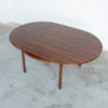 Round Extendable Rosewood Dining Table by Alfred Hendrickx for Belform