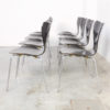 Set of Black Butterfly Chairs by Arne Jacobsen for Fritz Hansen