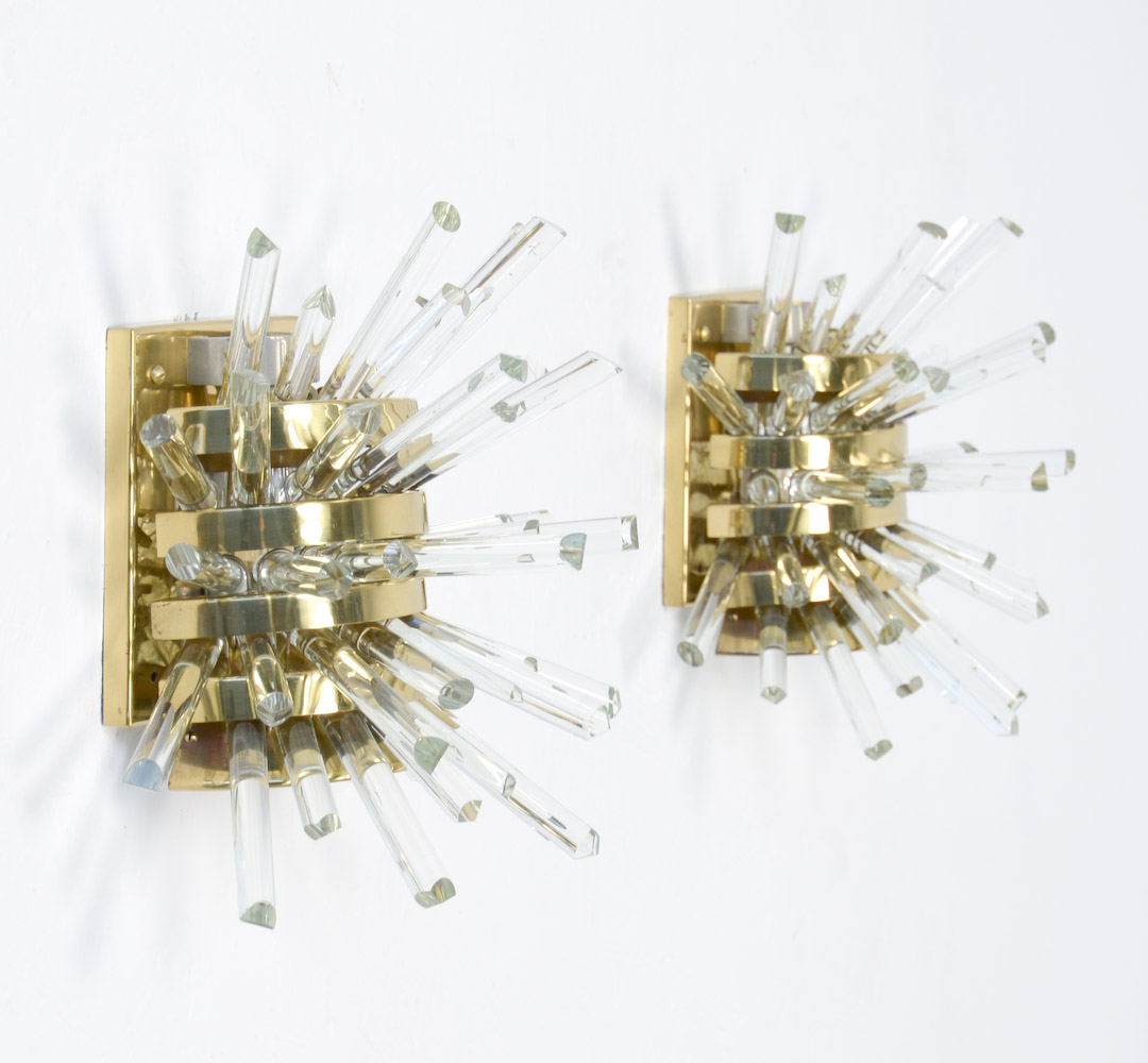 Pair of Wall Sconces ‘Miracle’ by Bakalowits