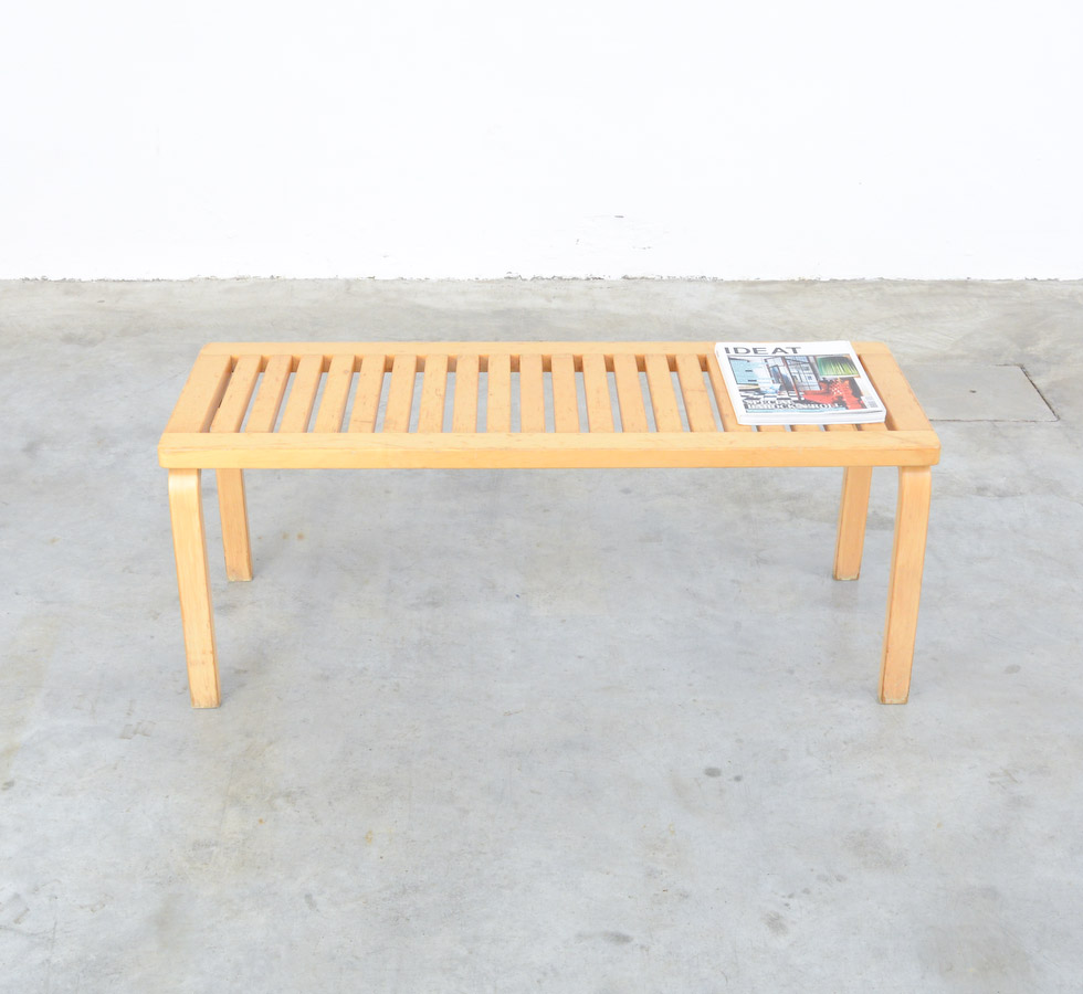 Bench model 153A by Alvar Aalto for Artek