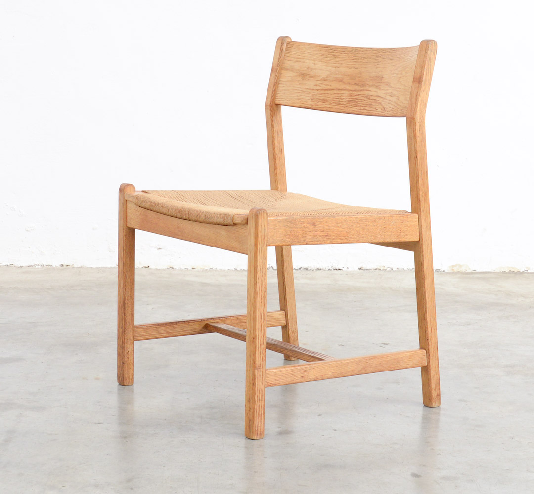 Set of 10 Dining Chairs by Borge Mogensen for C.M. Madsens Fabrikker, Denmark