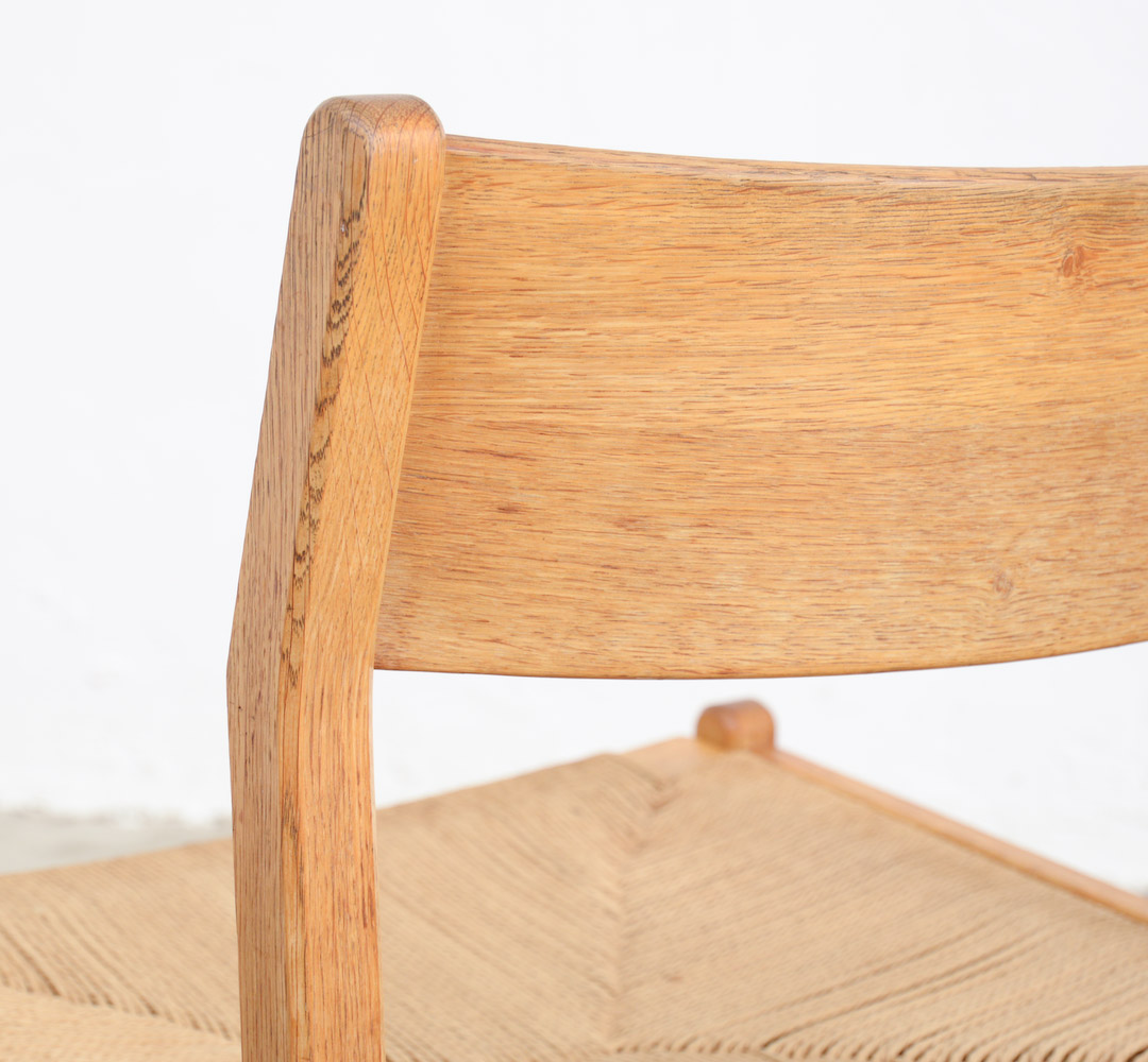 Set of 10 Dining Chairs by Borge Mogensen for C.M. Madsens Fabrikker, Denmark