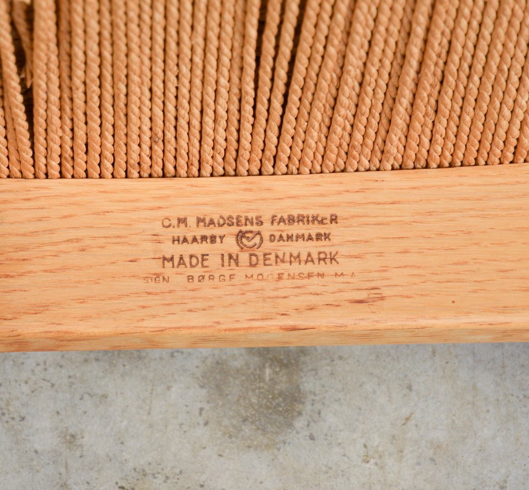 Set of 10 Dining Chairs by Borge Mogensen for C.M. Madsens Fabrikker, Denmark