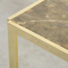 Brass Side Table by Jean Charles, Paris