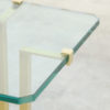 Brass Side Table by Peter Ghyczy