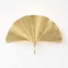 Brass Ginkgo Leaf Wall Lamp by Carlo Giorgi for Bottega Gadda