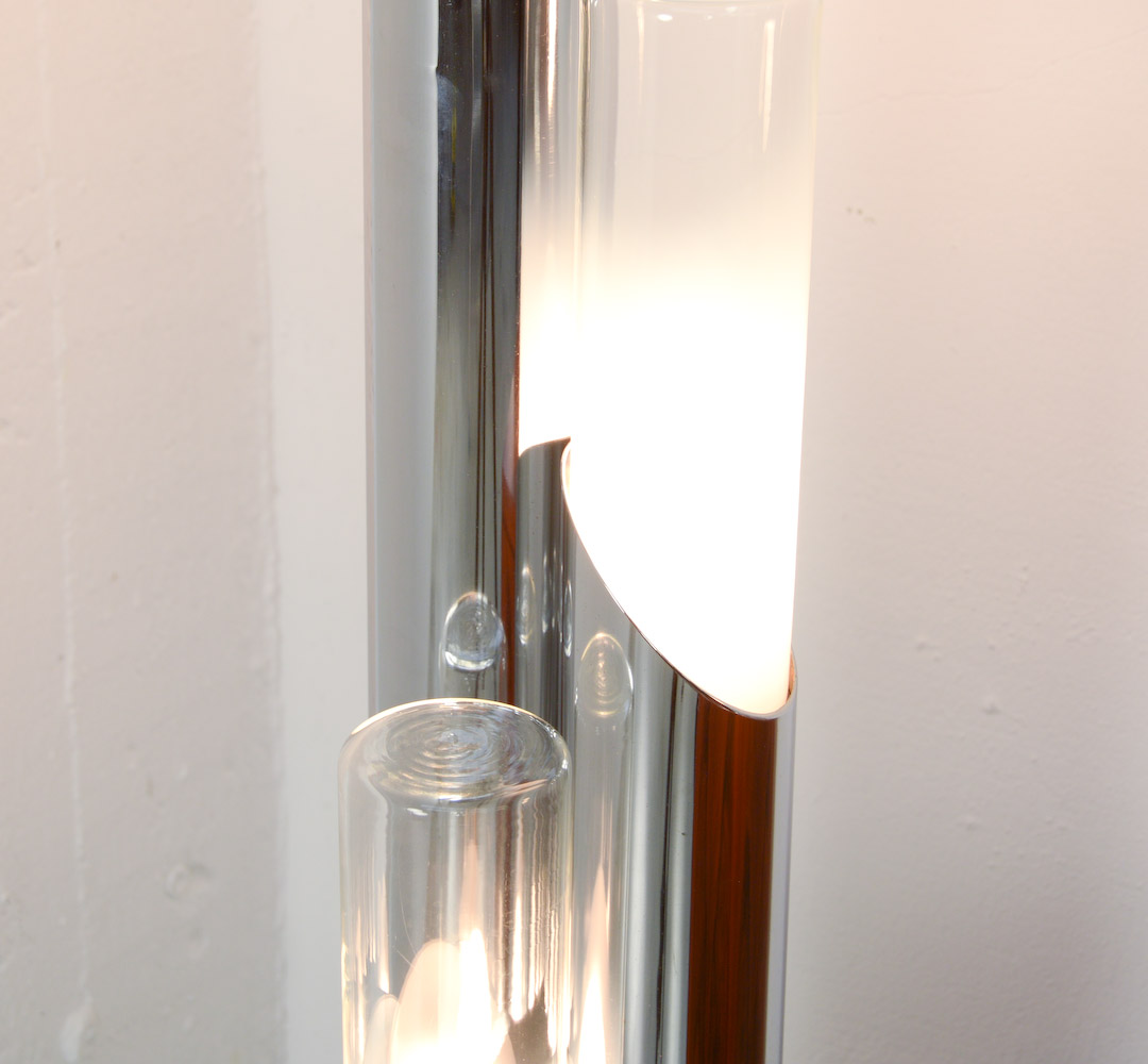 Set of Murano Glass Lamps Carlo Nason, Mazzega