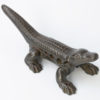 Antique Cast Iron Crocodile Cork Press