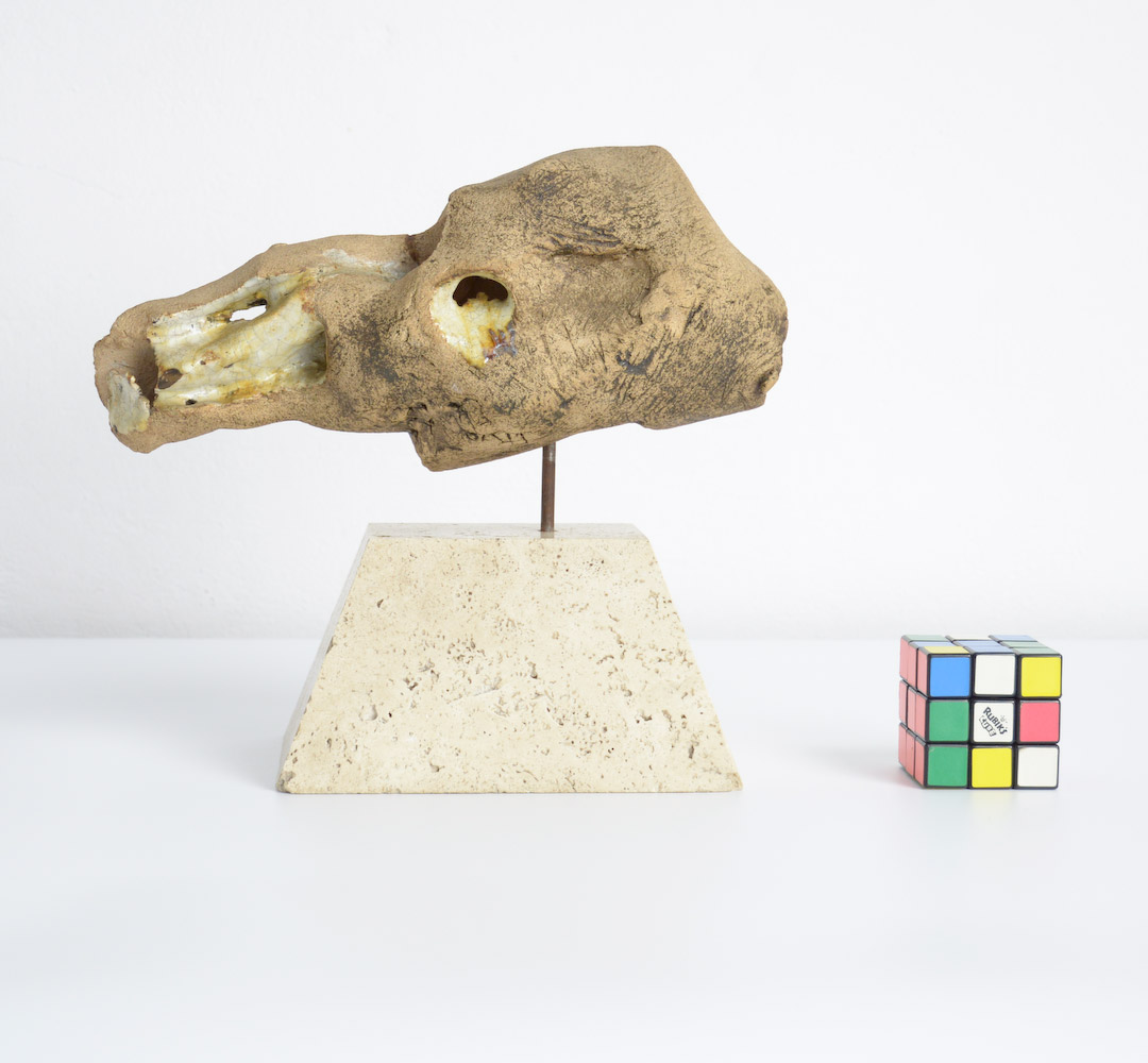 Special Ceramic Vanitas Sculpture