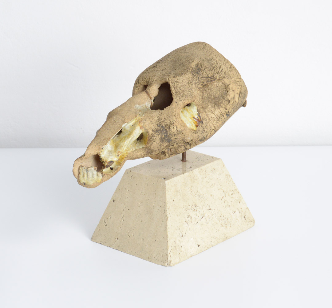 Special Ceramic Vanitas Sculpture