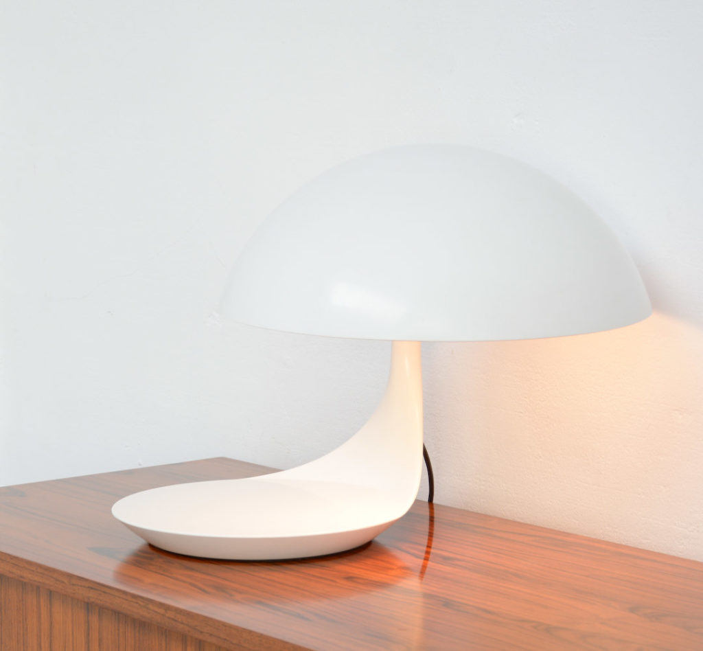 Cobra Table Lamp Elio Martinelli, Martinelli Luce