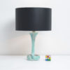 Elegant Oxidized Copper Table Lamp