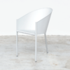 Costes “Alluminio” chairs by Ph. Starck for Driade