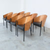 Set of 8 Costes Chairs by Philippe Starck for Driade Aleph
