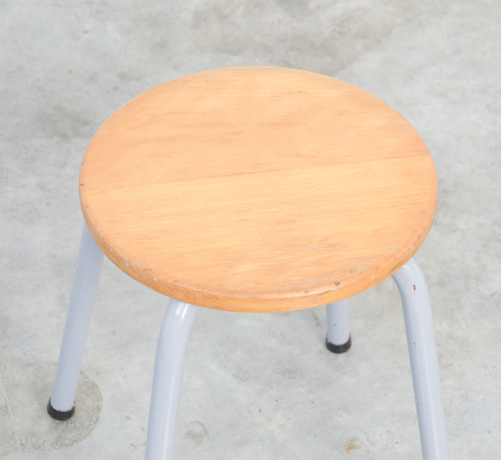Set of 6 Industrial Stools