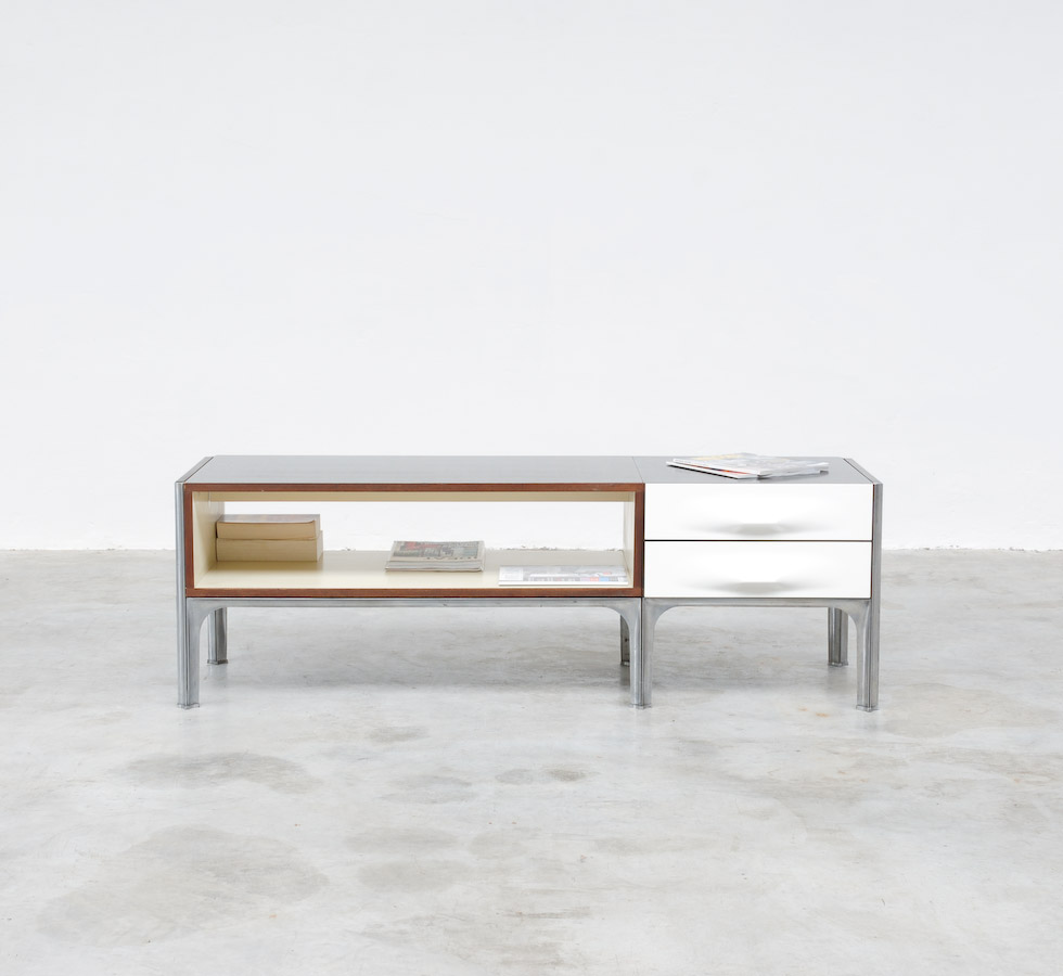 Double sided cabinet by Raymond Loewy for DF 2000