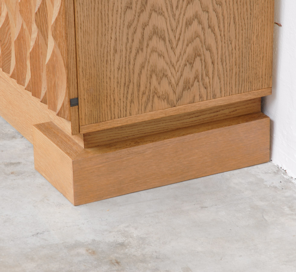 Duo of Graphic bar/ cabinet