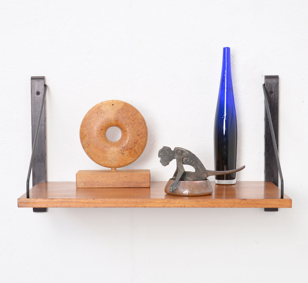 Geometric Walnut Sculpture