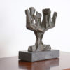 Bronze Abstracted Tree Sculpture