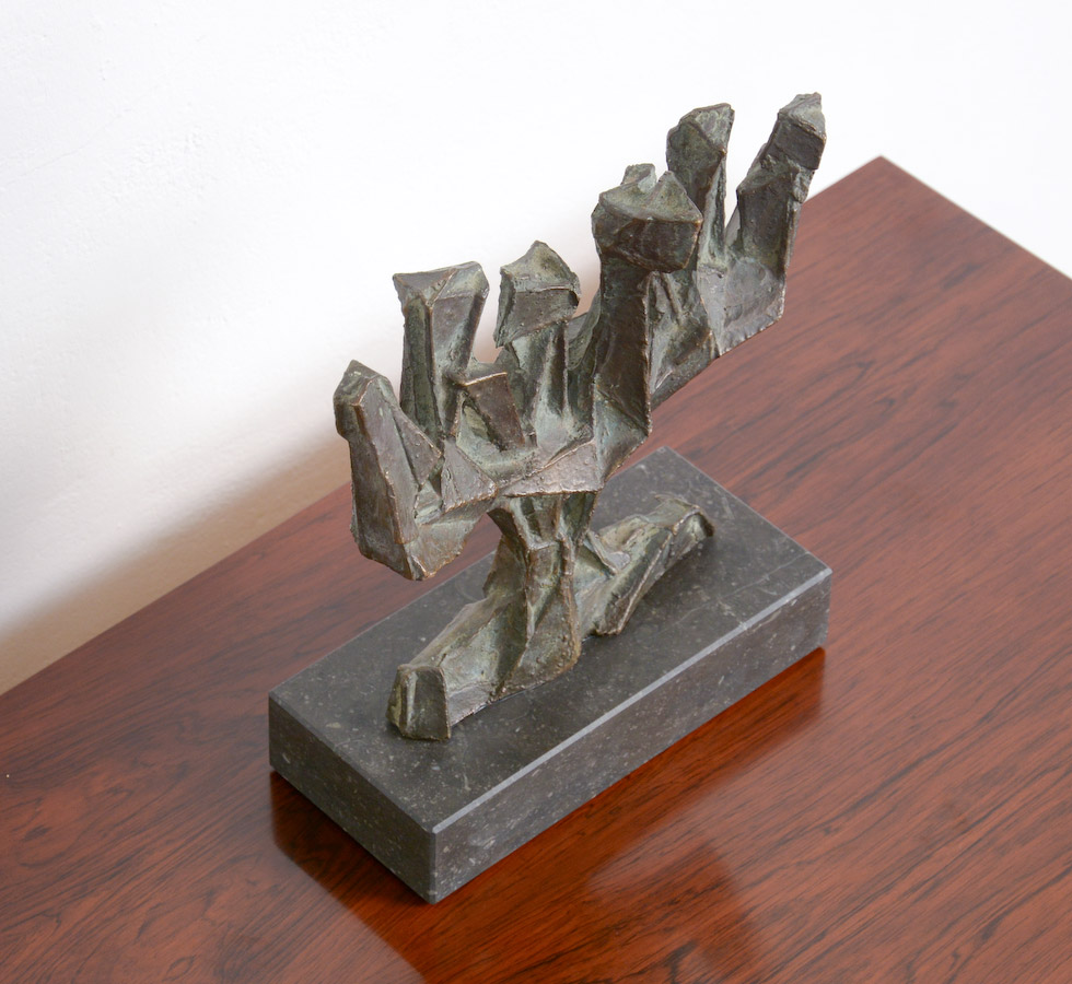 Bronze Abstracted Tree Sculpture