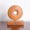 Geometric Walnut Sculpture