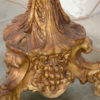 Decorative Gold Plated Wooden Floor Lamp