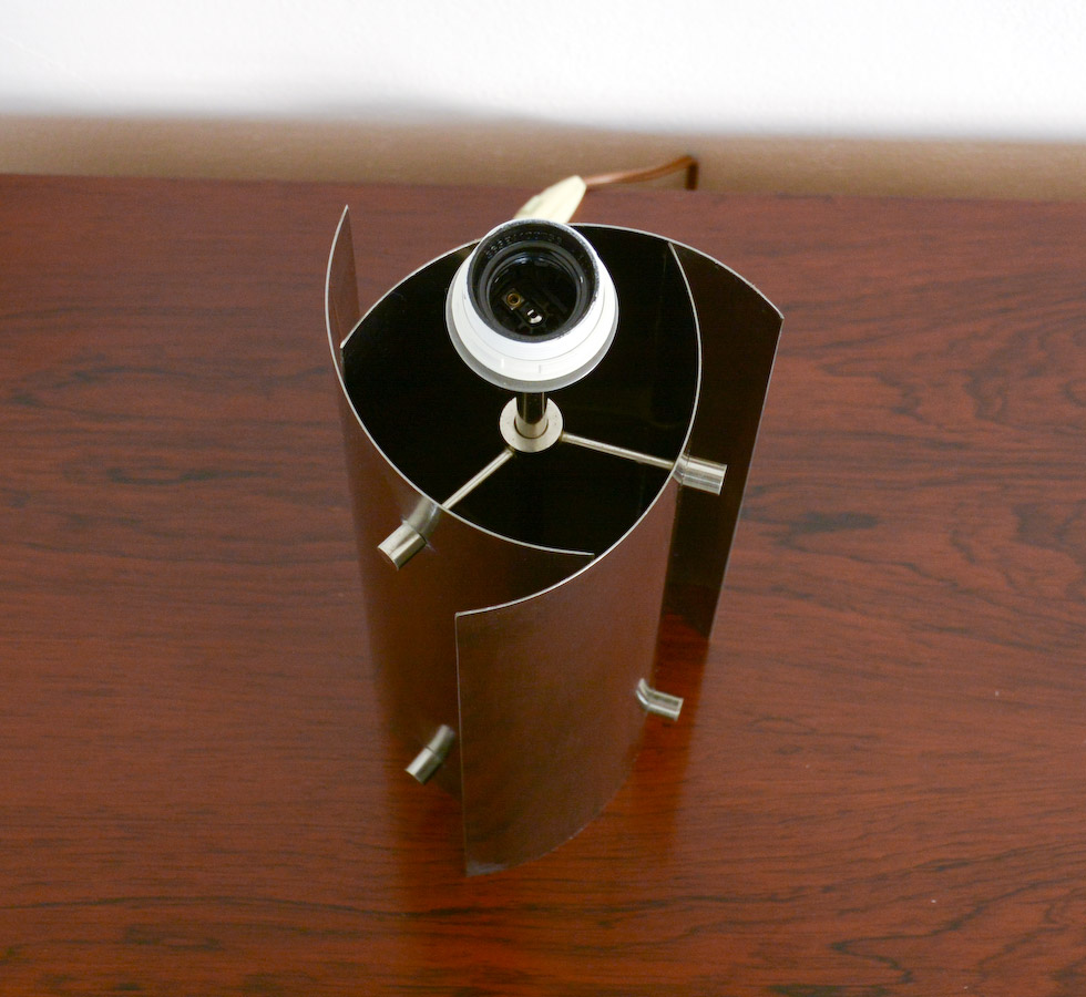 Minimal Table Lamp of the 1970s