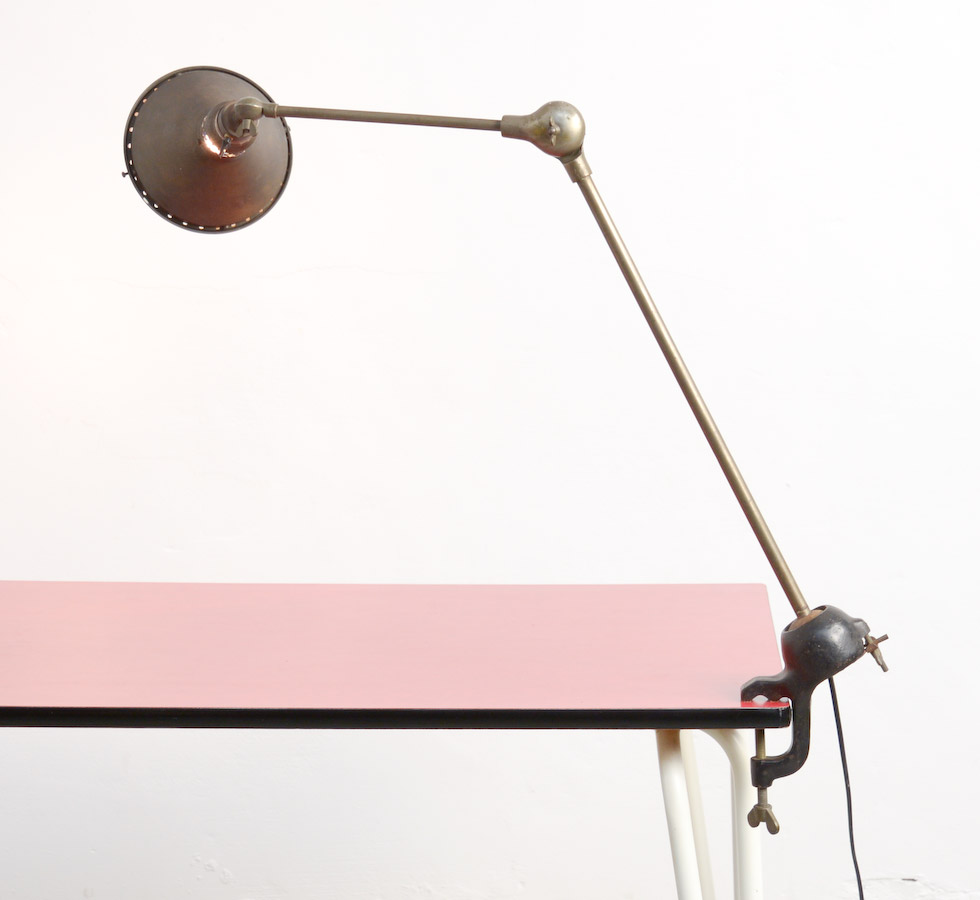 Unique Industrial Desk Lamp inspired by EdouardWilfrid Buquet Vintage Design Point
