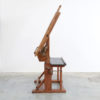 Impressive Industrial Wooden Drafting Table