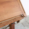 Impressive Industrial Wooden Drafting Table