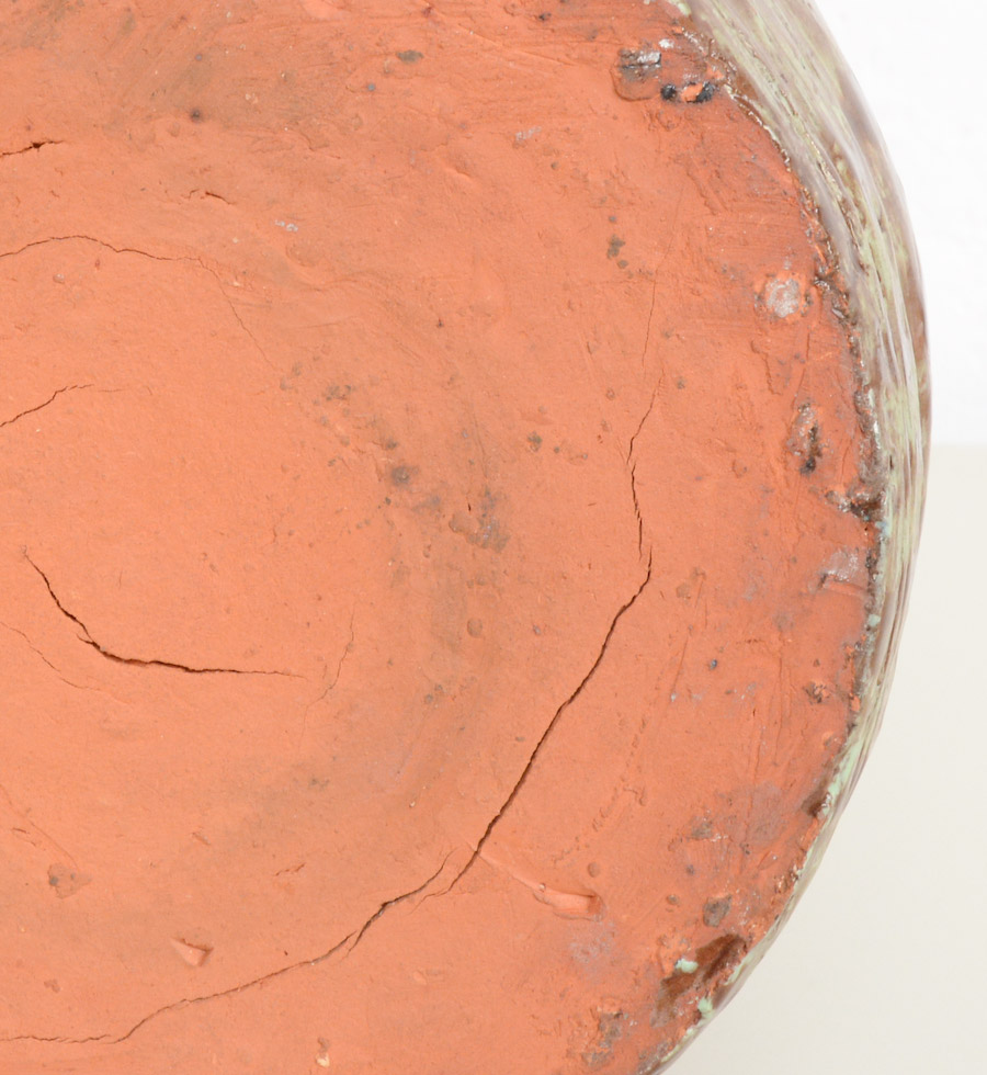 1960s Impressive Ceramic Vase with Bucolic Landscape