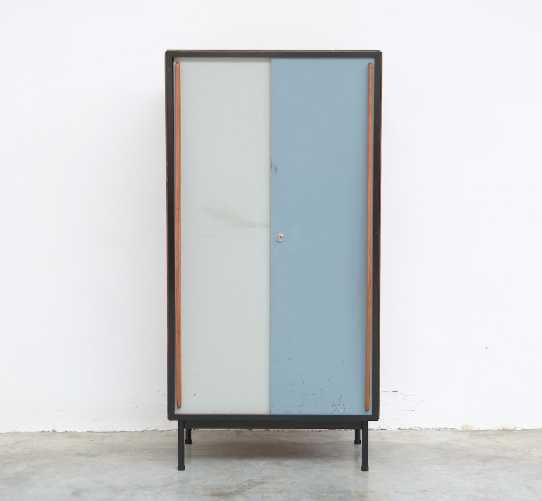 Original Wardrobe Cabinet by Willy Van Der Meeren for Tubax