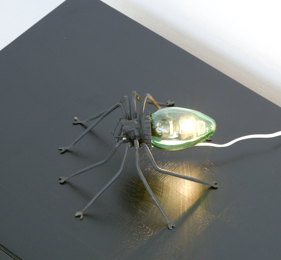 pider, table lamp, wall lamps, 1970s,
