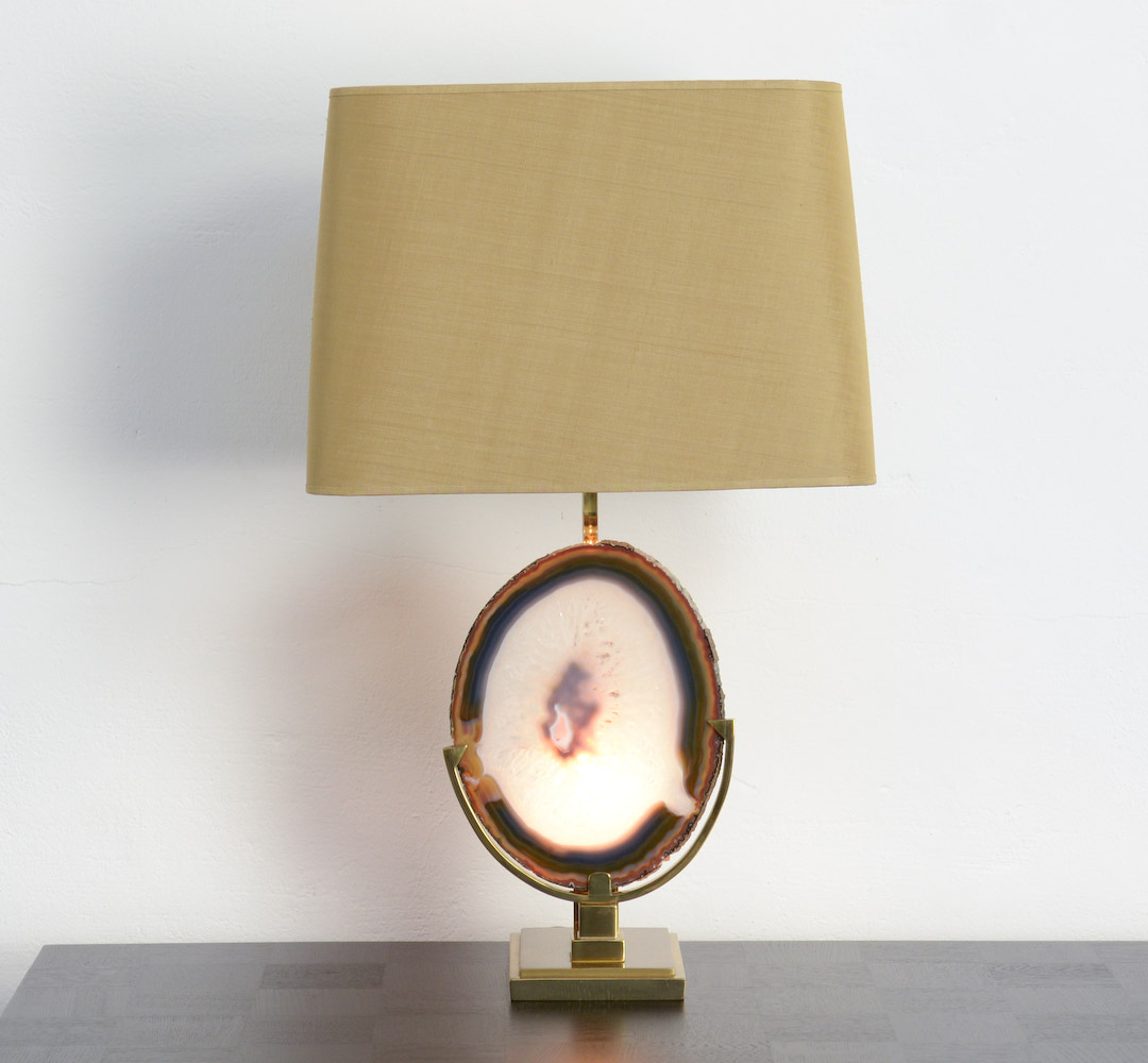 agic Agate Table Lamp by Willy Daro