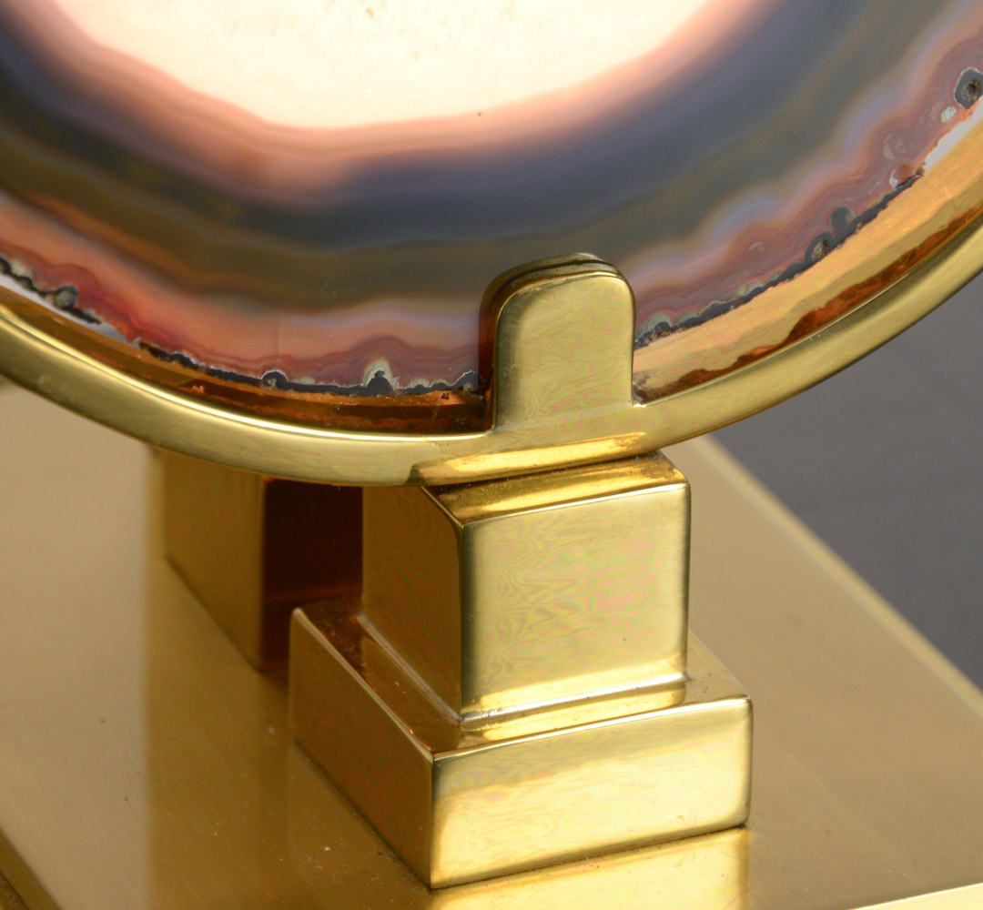 agic Agate Table Lamp by Willy Daro