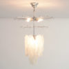 Murano Glass Fiamme Chandelier by Mazzega
