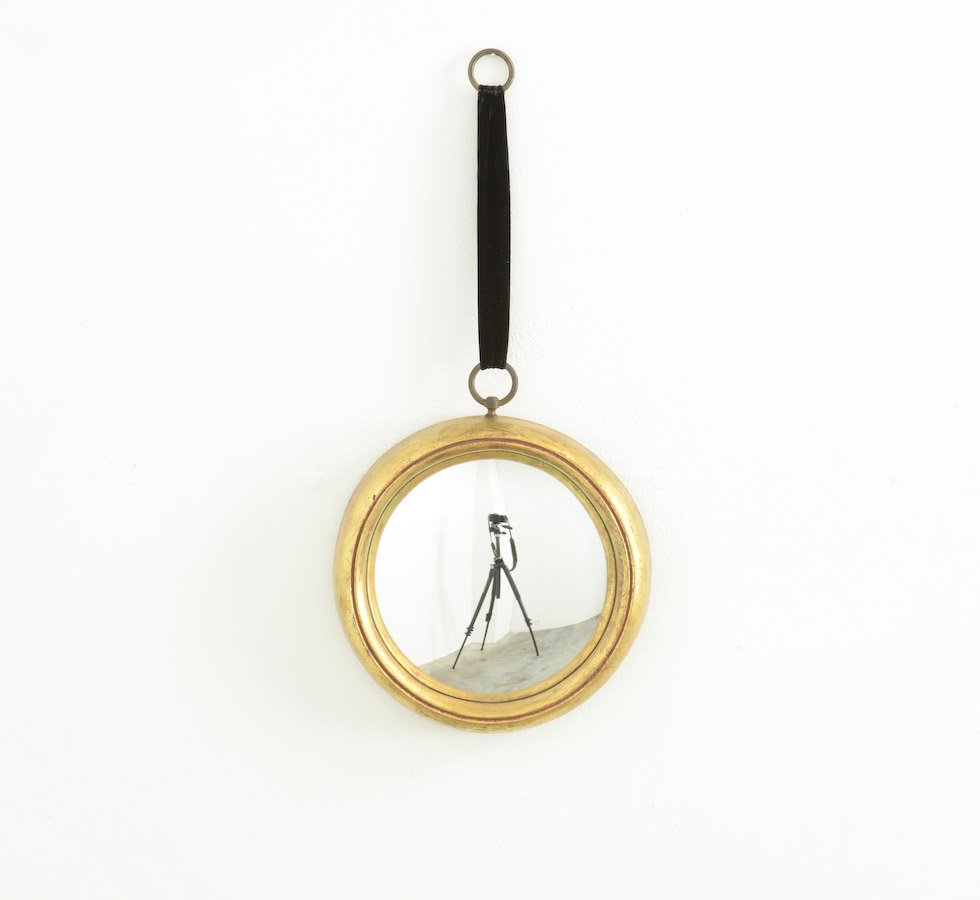 Round Gilt Mirror