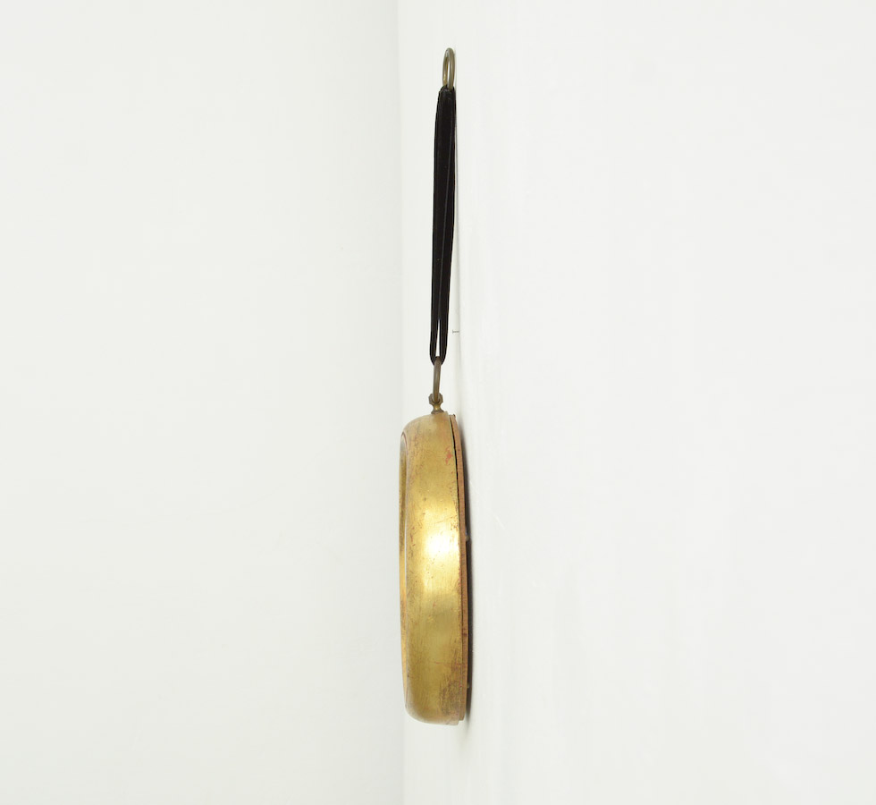 Round Gilt Mirror