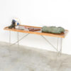 Solid Industrial Folding Table