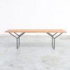 Elegant Bench of the 1950s inspired by Harry Bertoia