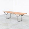 Elegant Bench of the 1950s inspired by Harry Bertoia